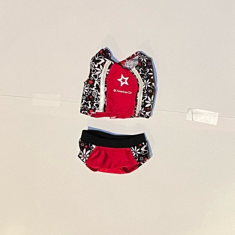 American Girl Doll 2 Piece Tankini Swim Suit
